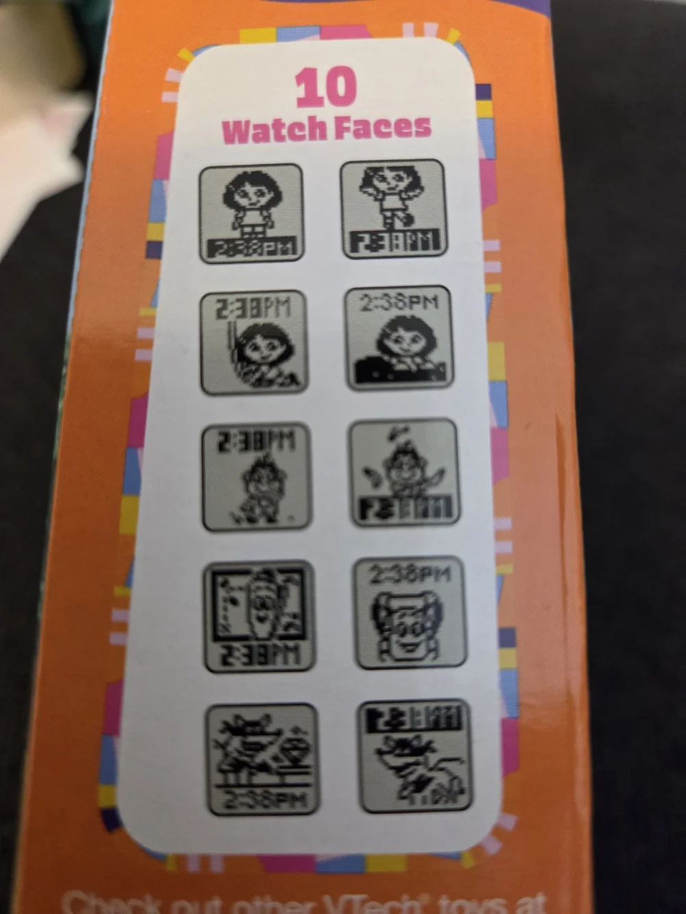 VTech Dora Kids Adventure Watch - Purple & Yellow